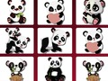 Igra Slatka panda memorije izazov  online