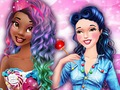 Igra Slatka zabava s princezama  online