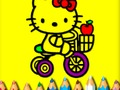 Igra Povratak u školu: Sweet Kitty bojanje  online