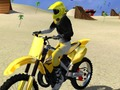 Igra Moto skakanje na plaži  online