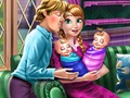 Igra Dan obitelji ledenih princeza  online