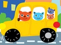 Igra Slatke životinje s razlikom u automobilima  online