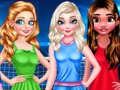 Igra Slučajni dan princeze za kolaž  online