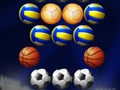 Igra Bubble Shooter Zlatni nogomet  online