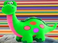 Igra Slatka Dinosaur Jigsaw  online