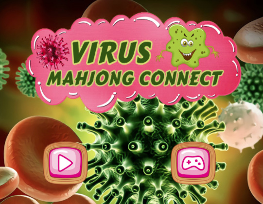 Igra Povezivanje s virusom Mahjong  online