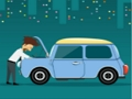 Igra Automobili noću: Slagalica  online