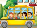 Igra Razlike u školskom autobusu  online