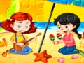 Igra Jigsaw za plažu  online
