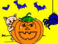 Igra Halloween bojanka  online