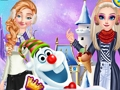 Igra Princeze i Olafov zimski stil  online