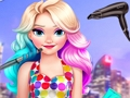 Igra Elizina neonska frizura  online