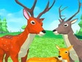Igra Simulator jelena: Obitelj životinja 3D  online