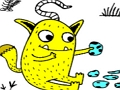 Igra Smiješna čudovišta Puzzle  online