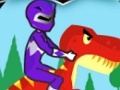 Igra Power Rangers T-Rex trkač  online