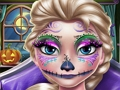 Igra Elsa Scary Halloween šminka online