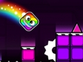 Igra Geometry Dash: Neon Rainbow  online