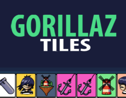 Igra Gorillaz pločice neočekivanog  online