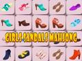 Igra Djevojke Sandale Mahjong  online