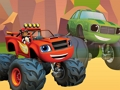 Igra Slagalica Blaze and Monster Machines  online