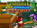Igra Obrana zombi parade 3  online