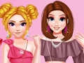Igra Trendi ruffle crop gornje odijevanje online