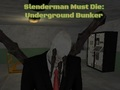 Igra Slenderman mora umrijeti: Podzemni bunker  online