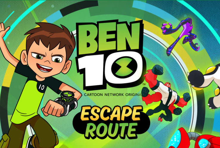 Igra Ben 10 bijeg ruta  online
