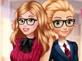 Igra Natrag u školu Fashionistas  online