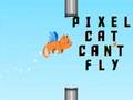 Igra Mačka Pixel ne može letjeti  online