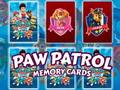 Igra Memorijske kartice Paw Patrol  online