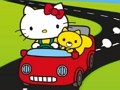 Igra Jigsaw za automobil Hello Kitty  online