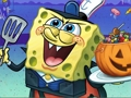 Igra Spužva Bob Puzzle za Noć vještica  online