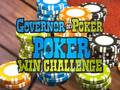 Igra Guverner Poker Pokera osvojio Challenge  online