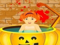Igra Kupanje male bebe za Noć vještica  online
