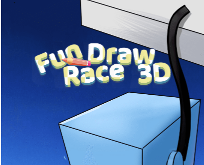 Igra Zabavna Draw Race 3D  online