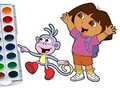 Igra Dora The Explorer bojanka  online