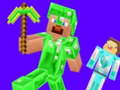 Igra Minecraft: Creeper protiv Endermana  online