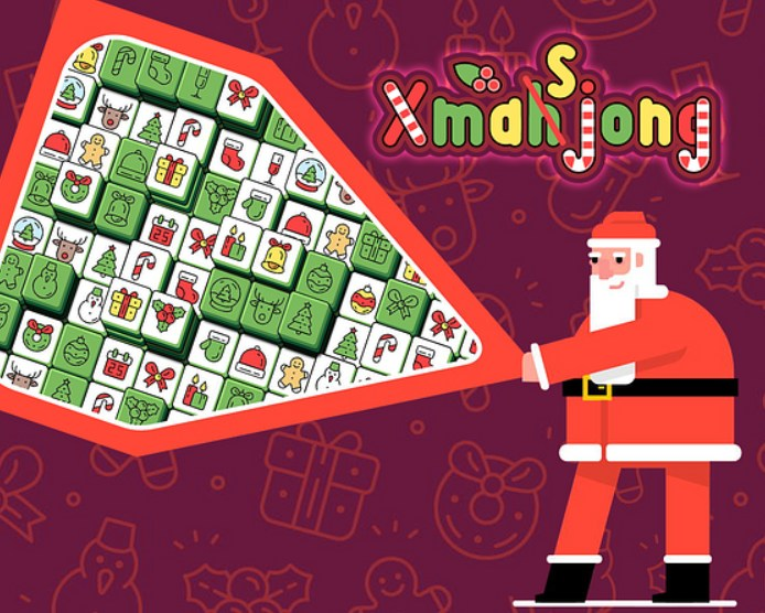 Igra Božićni Mahjong  online