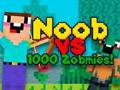 Igra Noob protiv 1000 zombija  online