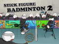 Igra Stickman Figura Badminton 2 online