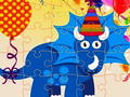 Igra Dino Party Jigsaw online