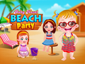 Igra Baby Hazel Beach Party online