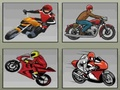 Igra Memorija trkaćih motocikala  online
