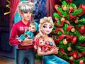 Igra Božić obitelji Elsa  online