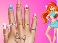 Igra Winx makeover noktiju  online