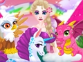 Igra Čarobni zoološki vrt Elsa  online