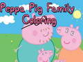 Igra Obiteljska bojanka Peppa Pig  online