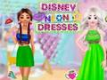Igra Disney neonske haljine  online