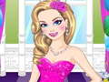 Igra Barbie rođendanska haljina  online